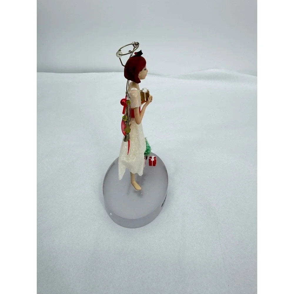 Hallmark Down to Earth Angel of Good Cheer Figurine Holiday Decor w/ Box